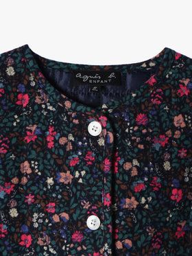 ENFANT ガールズ 【Outlet】IDM8 E VESTE キッズ ジャケット ネイビー