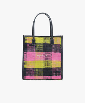 VOYAGE ウィメンズ バッグ＆ウォレット ラフィア スモール トートバッグ WAX35-01 ネイビー