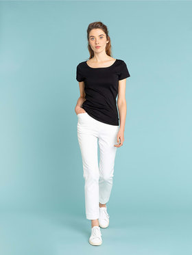 FEMME ウィメンズ JG13 TS コットンTシャツ ブラック