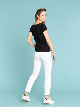 FEMME ウィメンズ JG13 TS コットンTシャツ ブラック