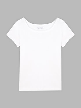 FEMME ウィメンズ JG13 TS コットンTシャツ ホワイト