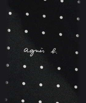 ENFANT ガールズ agnes b. x arena ジュニアワンピース 水着 ブラック