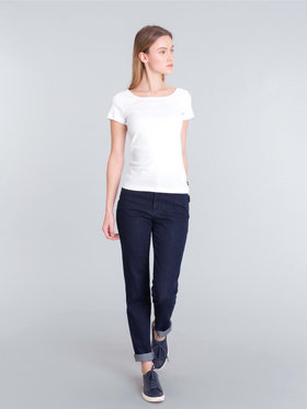 FEMME ウィメンズ JG13 TS コットンTシャツ ホワイト