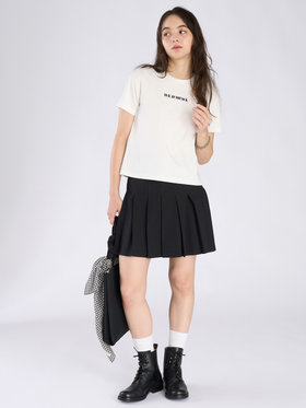 To b. by agnès b. To b. by agnes b. × NEEDBY heritage TO B. OR NOT TO B. MINI TS ホワイト