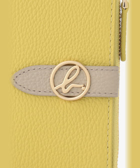 VOYAGE ウィメンズ バッグ＆ウォレット レザー パスケース UAW01A-04 イエロー