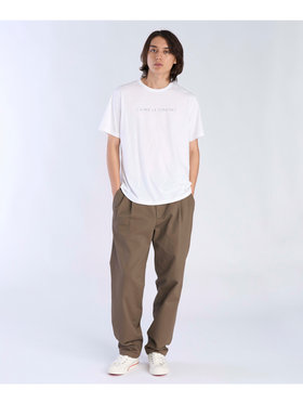 HOMME メンズ S345 TS メッセージTシャツ ホワイト