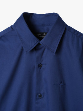 HOMME メンズ 【Outlet】メンズ 刺繍 コットン 長袖 シャツ "Thomas" ブルー系その他