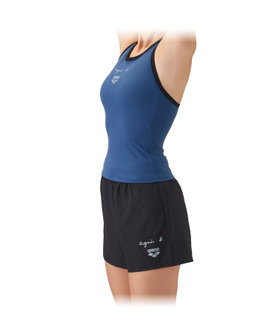 FEMME ウィメンズ agnes b. x arena フィットネスセパレート 水着 ブルー系その他