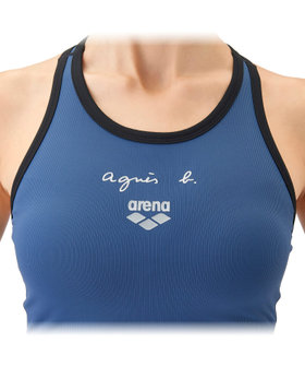 FEMME ウィメンズ agnes b. x arena フィットネスセパレート 水着 ブルー系その他