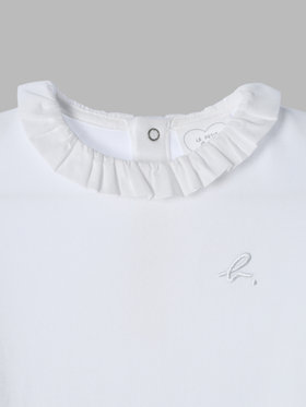 ENFANT ベビー ベビー ボディスーツ ホワイト