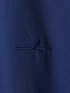 HOMME メンズ 【Outlet】メンズ 刺繍 コットン 長袖 シャツ "Thomas" ブルー系その他