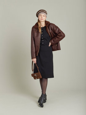 FEMME ウィメンズ 【Outlet】JCL5 ROBE ワンピース ブラック