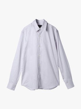 HOMME メンズ 【Outlet】メンズ 刺繍 コットン 長袖 シャツ "Thomas" グレー系その他