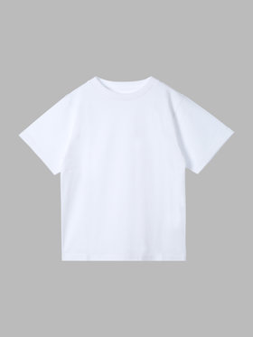 FEMME ウィメンズ コットン 半袖 Tシャツ ”Christof” ホワイト