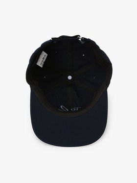 To b. by agnès b. ”To b.” ビッグロゴ 刺繍 キャップ ネイビー