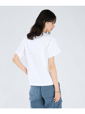 FEMME ウィメンズ コットン 半袖 Tシャツ ”Christof” ホワイト