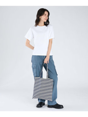 FEMME ウィメンズ コットン 半袖 Tシャツ ”Christof” ホワイト