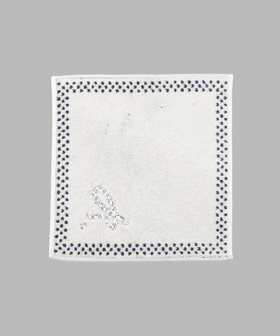 FEMME ウィメンズ "b."ロゴ ドット ハンカチ ブルー系その他