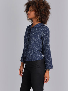 FEMME ウィメンズ 【Outlet】IDD5 CHEMISE ブラウス ネイビー