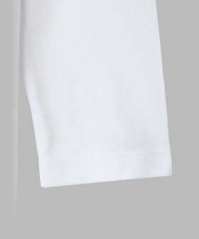 ENFANT ユニセックス キッズ プリント コットン 長袖 Tシャツ agnes b.×mayumi yamase ホワイト