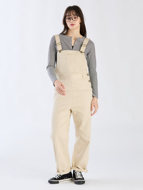 To b. by agnès b. 【Outlet】コットンツイル オーバーオール ベージュ