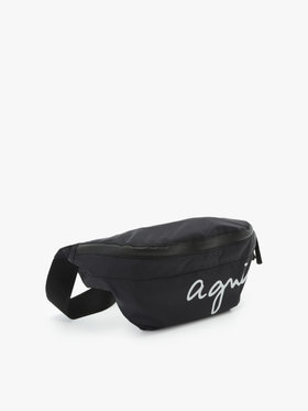 VOYAGE メンズ バッグ＆ウォレット ナイロンウェストポーチ”Air” XAH03-04 ブラック