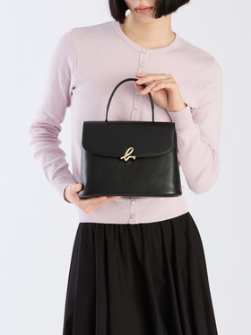 VOYAGE ウィメンズ バッグ＆ウォレット レザー2wayショルダーバッグ "The b."  IS12F-14 ブラック