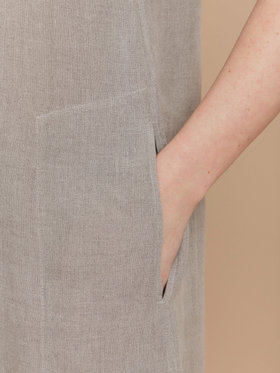 FEMME ウィメンズ 【Outlet】UAF9 ROBE ワンピース ブラウン系その他