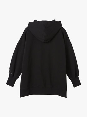 To b. by agnès b. WEB限定 コットン ニューマカロンカラー スウェットフーディー ブラック