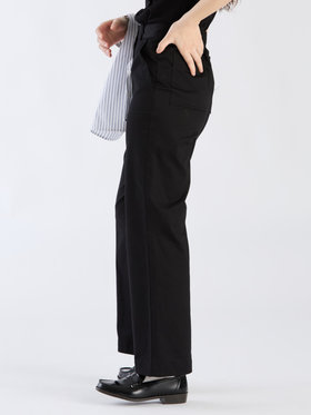 To b. by agnès b. 【Outlet】コットンストレッチチノパンツ ブラック