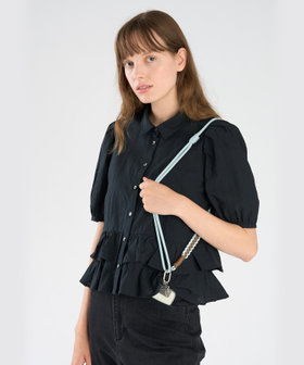 To b. by agnès b. 2way モバイルストラップ ブルー
