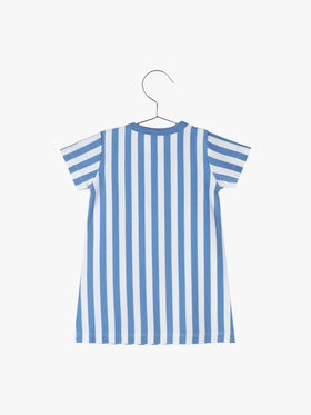 ENFANT ベビー 【Outlet】S179 L ROBE ベビー ワンピース ブルー×ホワイト