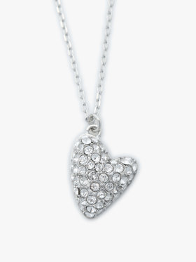 To b. by agnès b. キラキラネックレス シルバー