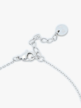 To b. by agnès b. キラキラネックレス シルバー