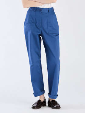 To b. by agnès b. 【Outlet】コットンストレッチチノパンツ ブルー