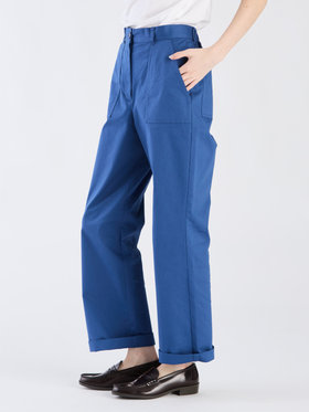 To b. by agnès b. 【Outlet】コットンストレッチチノパンツ ブルー