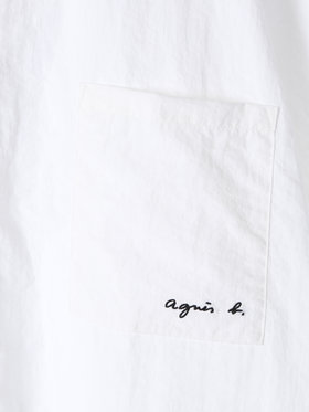 HOMME メンズ メンズ 開襟 半袖シャツ ”Magnam” ホワイト