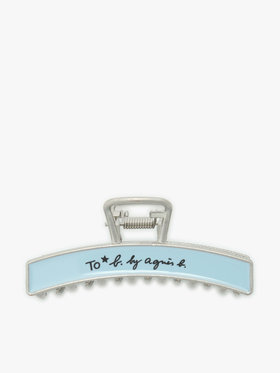 To b. by agnès b. カラー ミニ ヘアクリップ ブルー