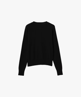 FEMME ウィメンズ コットン 長袖 カーディガンプレッション "Swing Nacre" ブラック