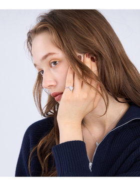 To b. by agnès b. キラキラリング シルバー