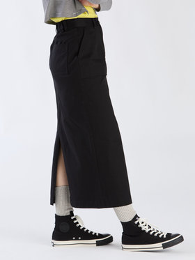 To b. by agnès b. 【Outlet】コットンストレッチチノスカート ブラック