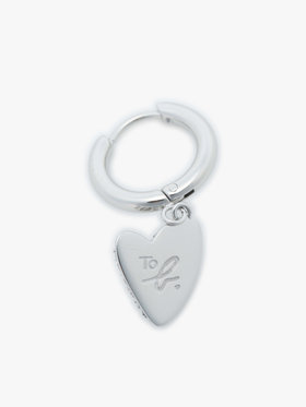 To b. by agnès b. キラキラピアスドイヤリング シルバー