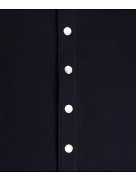 HOMME メンズ メンズ オーガニックコットン 長袖 カーディガンプレッション ブラック