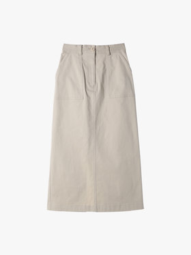 To b. by agnès b. 【Outlet】コットンストレッチチノスカート ホワイト系その他