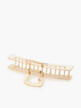 To b. by agnès b. カラー ヘアクリップ ホワイト