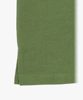 HOMME メンズ メンズ 刺繍 コットン 半袖 Tシャツ "Lezard" グリーン系その他