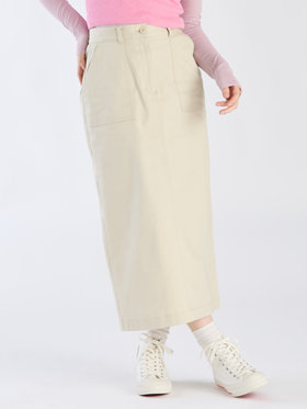 To b. by agnès b. 【Outlet】コットンストレッチチノスカート ホワイト系その他