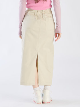 To b. by agnès b. 【Outlet】コットンストレッチチノスカート ホワイト系その他