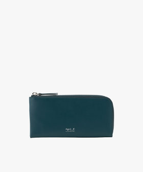VOYAGE メンズ バッグ＆ウォレット レザー ラウンドジップ ロングウォレット "Yvon" ZAH04-08 グリーン