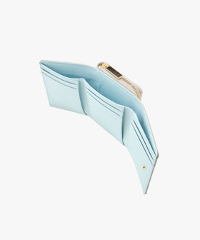 VOYAGE ウィメンズ バッグ＆ウォレット レザー 三つ折り ミニ ウォレット "Erika" QAW05-16 グレー系その他